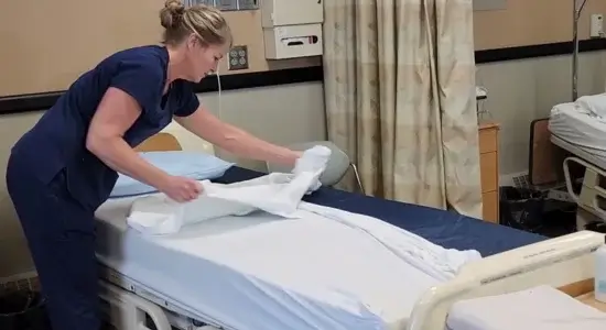 Postoperative Bed Making in Nursing