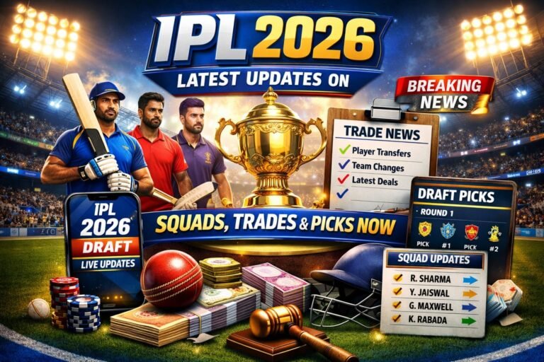 IPL 2026 latest updates