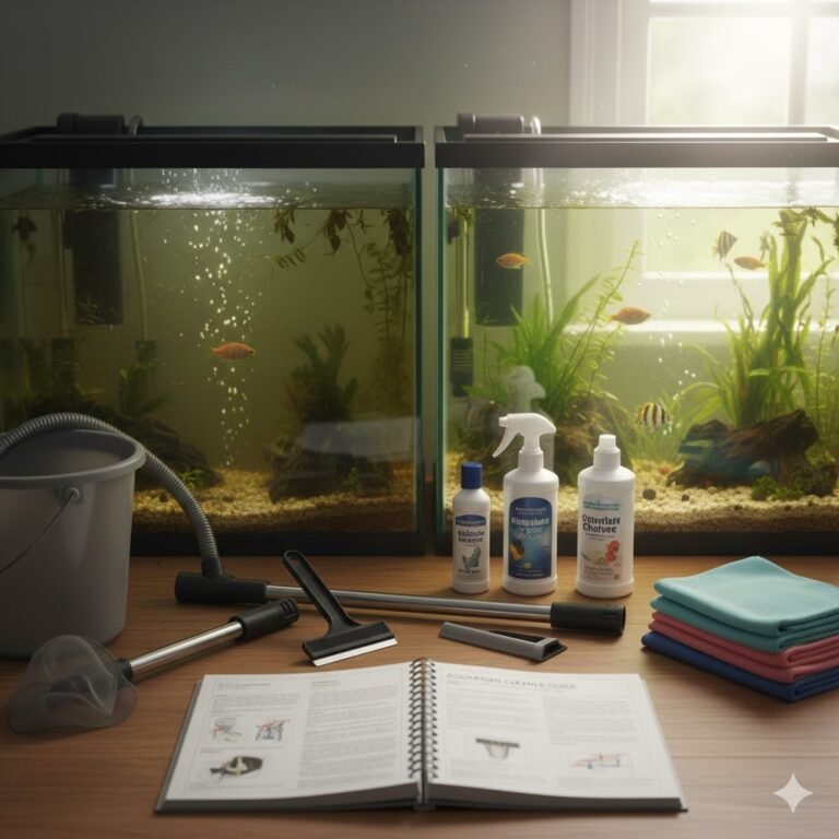 Struggling With Dirty Tanks? This Aquarium Cleaner Guide Solves It Aquarium cleaner