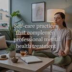 self-care practices for mental health treatment