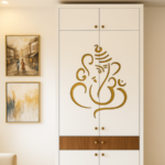 Stylish Modern Mandir Design