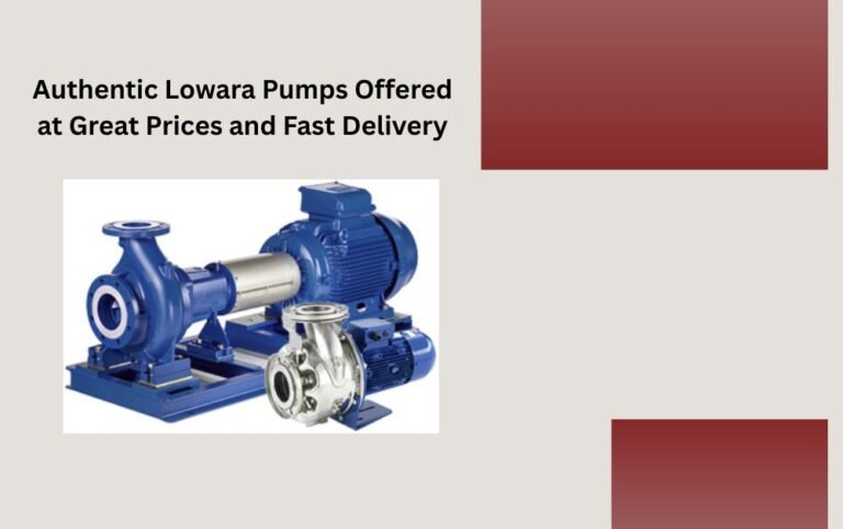 Authentic Lowara Pumps Offered at Great Prices and Fast Delivery