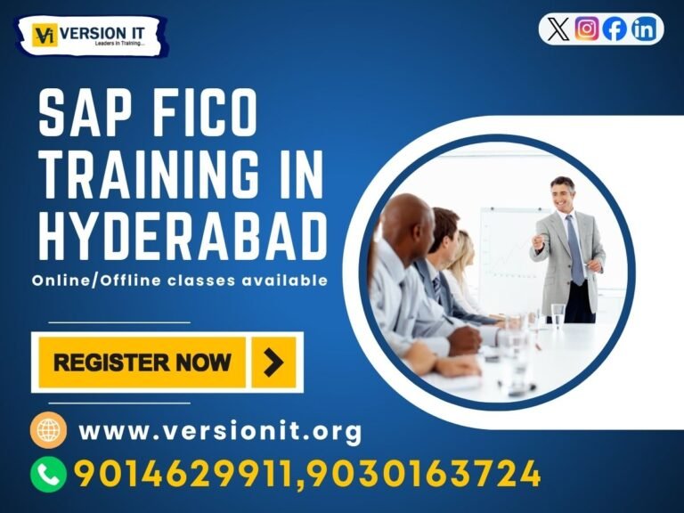 SAP FICO Training in Hyderabad