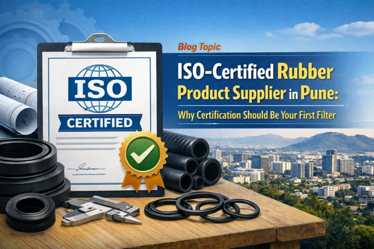 ISO-Certified Rubber Product Supplier in Pune: Why Certification Should Be Your First Filter