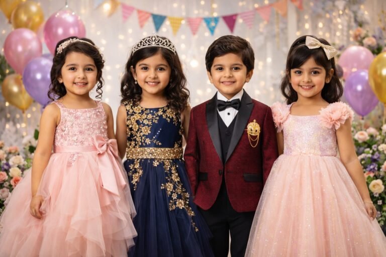 Kids Party Wear Dress Supplier India