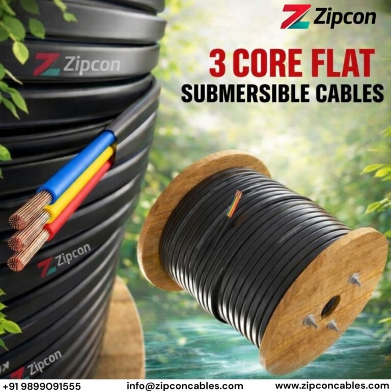 Top-Quality Submersible Flat Cable for Indian Applications submersible cable manufacturer in india