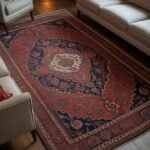 Hand-Knotted Wool Carpet