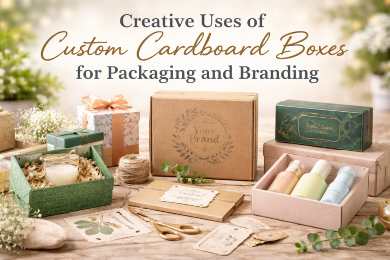 Creative Uses of Custom Cardboard Boxes for Packaging and Branding