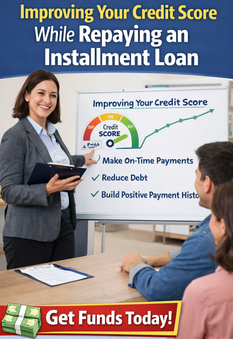 Improving Your Credit Score While Repaying an Installment Loan