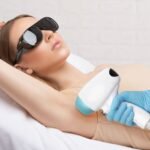 Laser Hair Removal process for permanent hair reduction