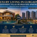 Luxury Living in Gurgaon Independent Villas or High-Rise Apartments