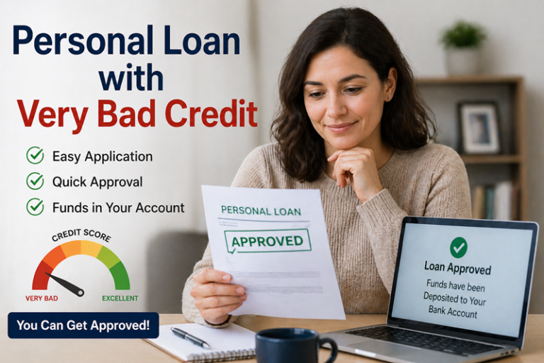 Personal Loan with Very Bad Credit