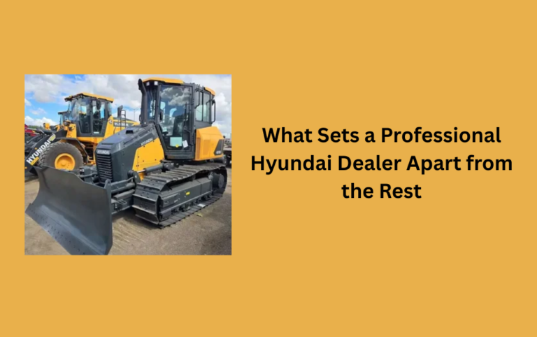 What Sets a Professional Hyundai Dealer Apart from the Rest