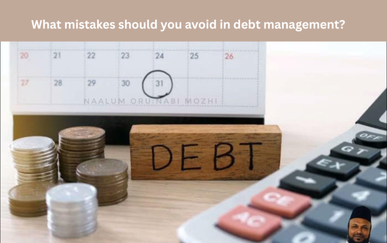 What mistakes should you avoid in debt management?