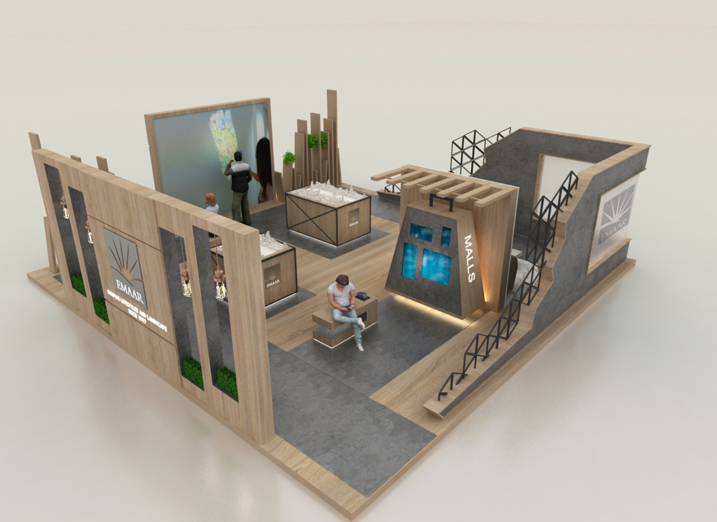 Mall Activation Stands