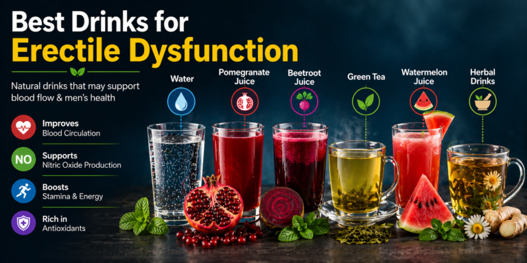 Best Drinks for Erectile Dysfunction