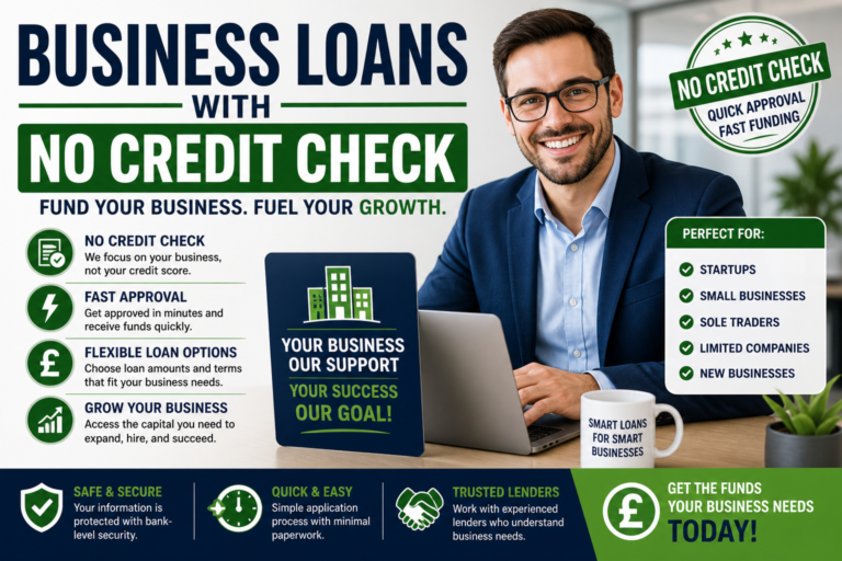 Business Loans with No Credit Check