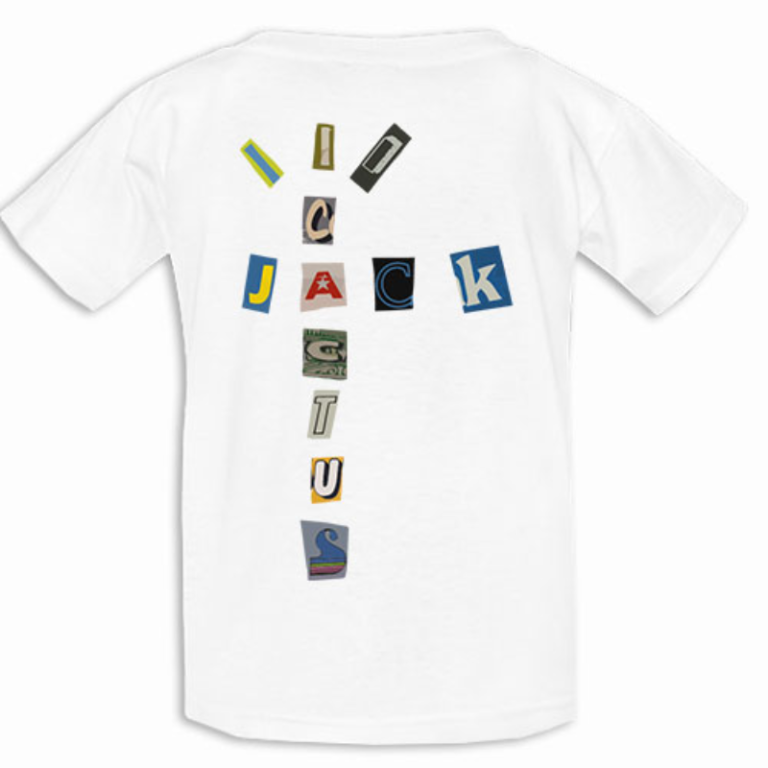 Cactus Jack Letters White T-Shirt White