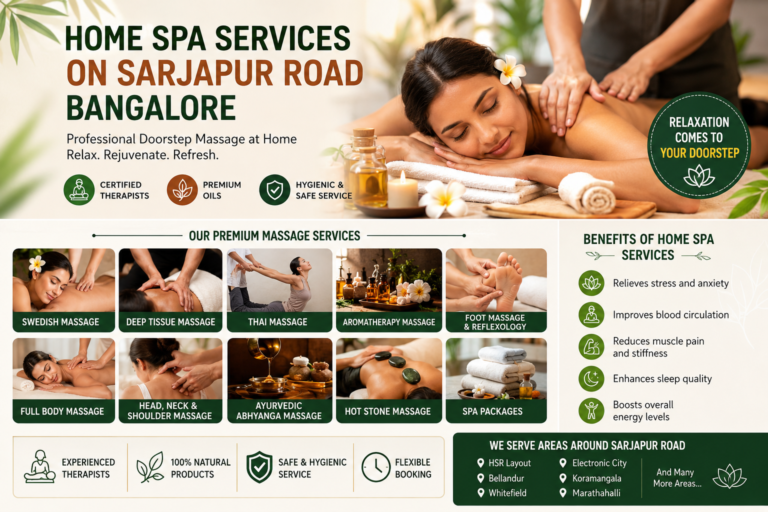 Home Spa Services on Sarjapur Road Bangalore