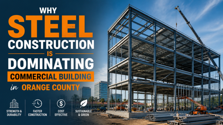 construction of steel buildings in Orange County