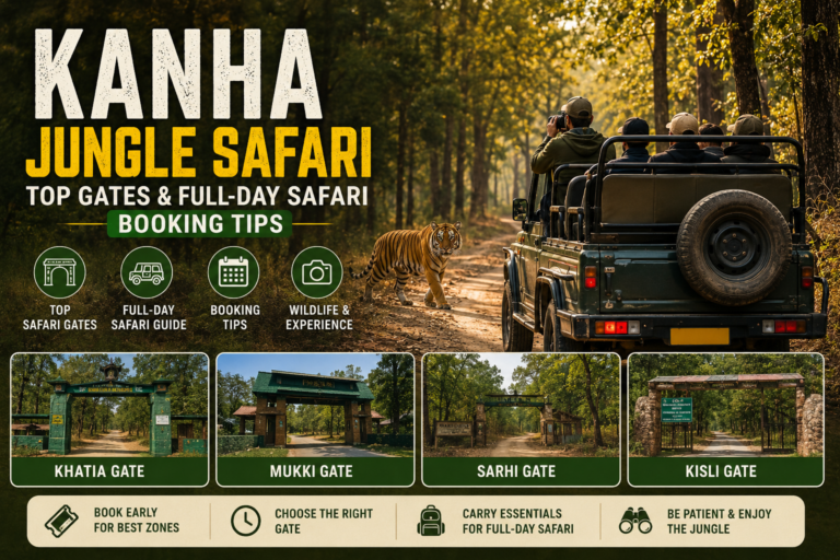 Kanha Jungle SafariTop Gates and Full-Day Safari Booking Tips