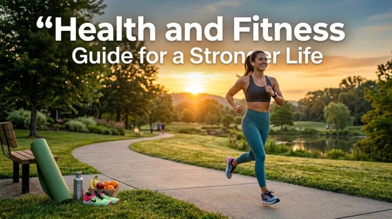 Health and Fitness Guide for a Stronger and Better Life