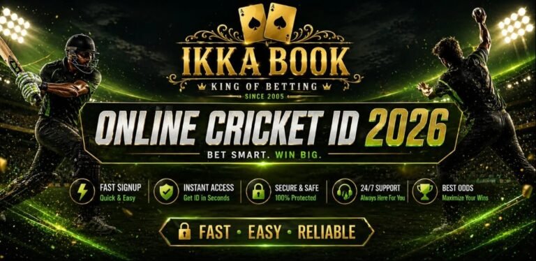 Best Online Cricket ID in India – Why Ikkabook is the Top Choice