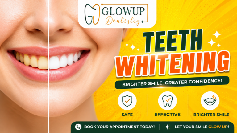 Teeth Whitening glow up dentistry