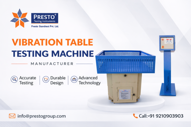 Vibration Table for Reliable Packaging & Product Stability Testing | Presto Group vibration table