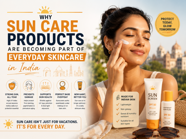 Why Sun Care Products Are Becoming Part of Everyday Skincare in India