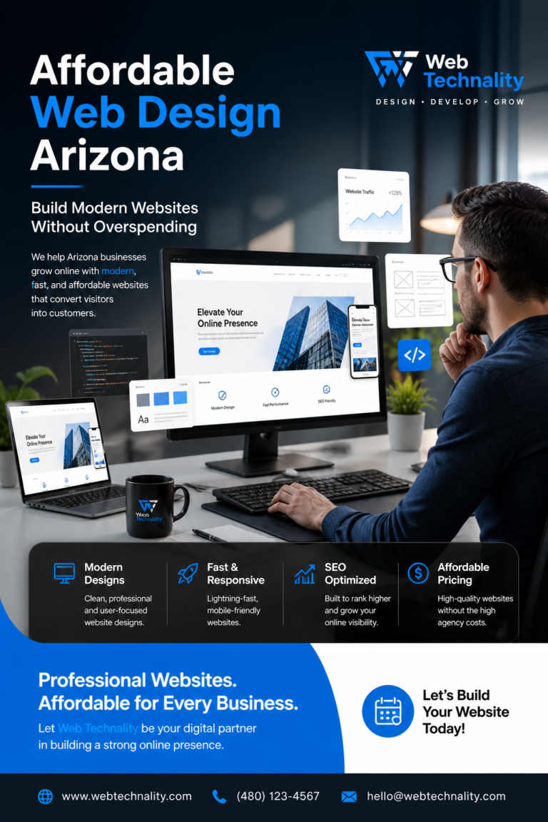 affordable web design Arizona