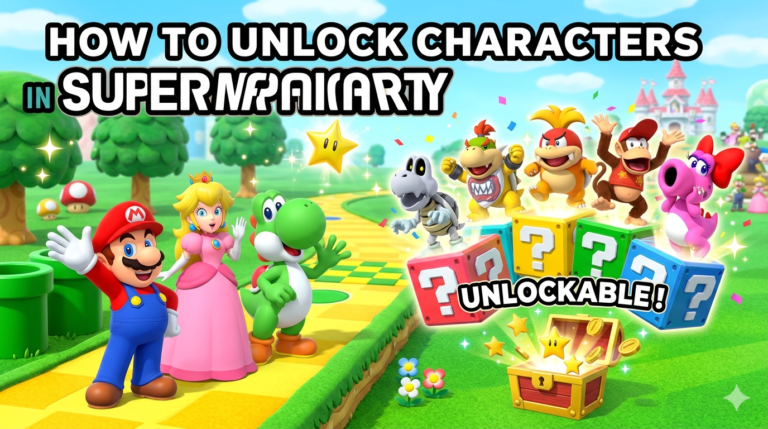 how to unlock character