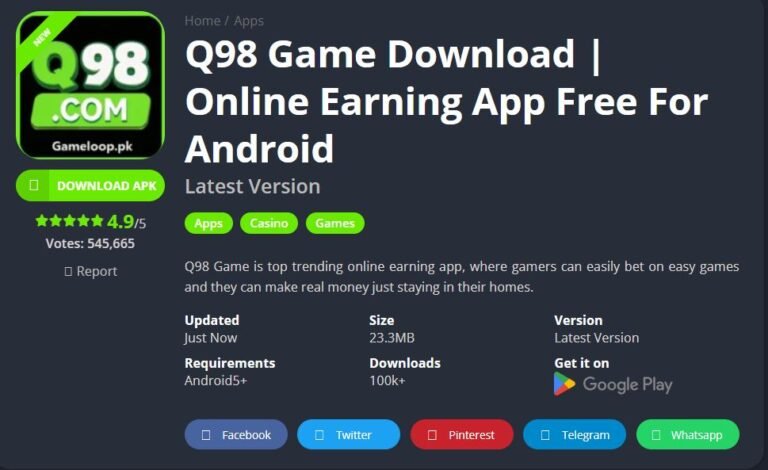 Q98 Game Download | Complete Guide to Enjoying the Latest Gaming Experience Q98 Game Download