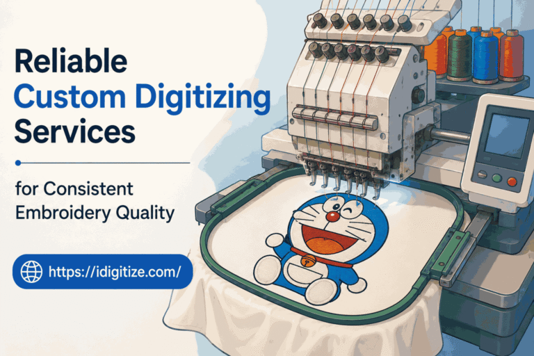Reliable Custom Digitizing Services for Consistent Embroidery Quality