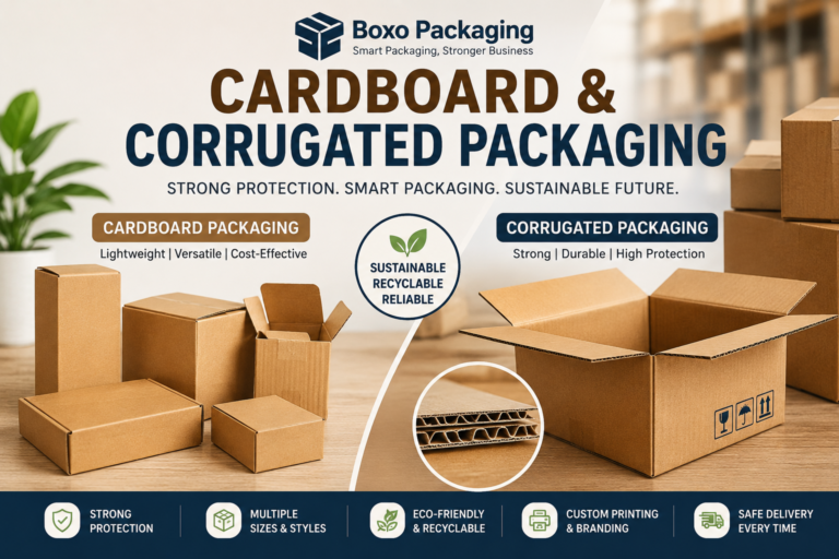 Cardboard Boxes: Reliable Packaging for Shipping, Storage, and Retail Products