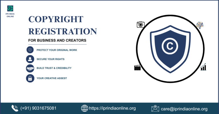 Apply online for copyright registration step-by-step process in India for businesses and creators
